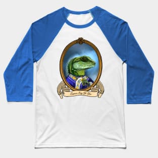 Renaissance Reptile - Empress Xing Yu Yan (A Chinese Water Dragon) Baseball T-Shirt